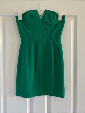 Women’s Naven Emerald Green Strapless Bombshell Dress. Size Small. NWOT